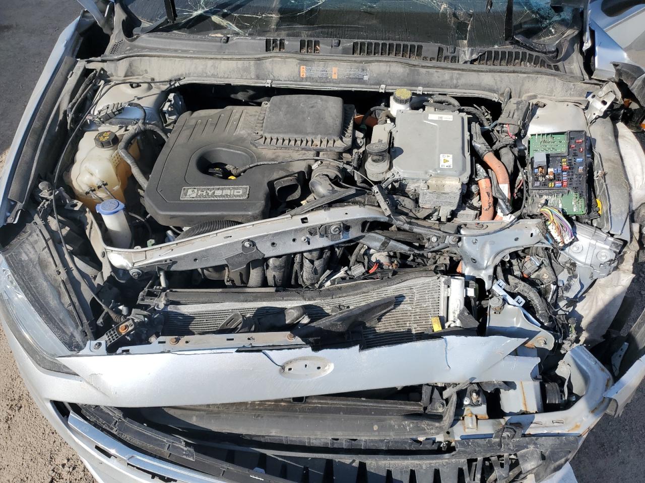 2018 Ford Fusion VIN 3FA6P0LUXJR173262 Copart auction photo, front end / rear end damage thumbnail 11