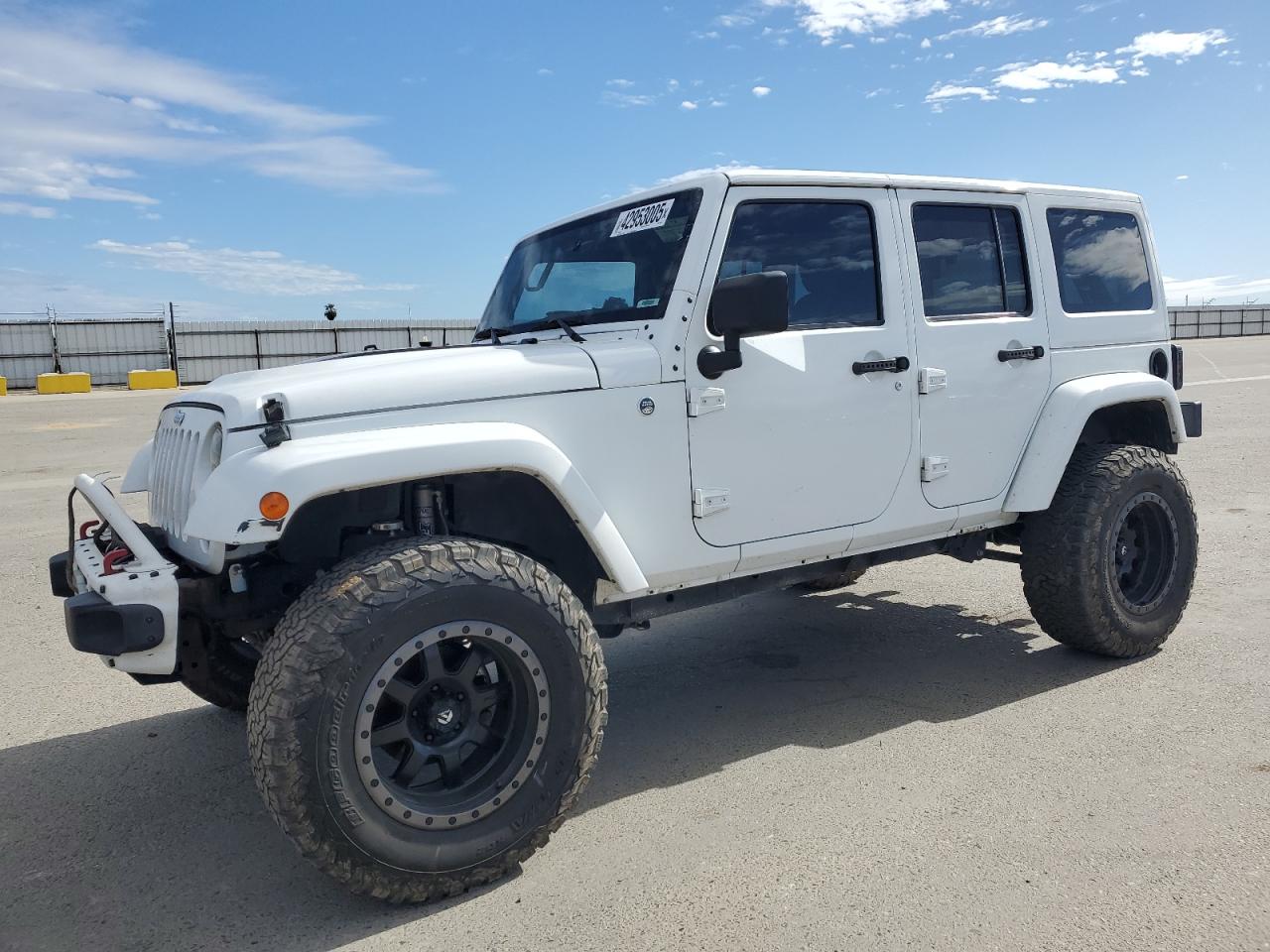 2014 Jeep Wrangler VIN 1C4HJWEG1EL206216