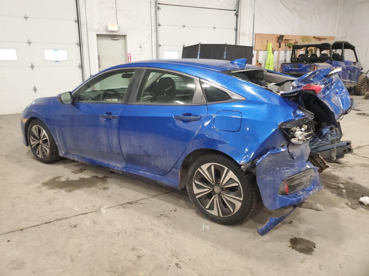 2018 Honda Civic VIN JHMFC1F33JX035860 Copart auction photo, rear end / minor dent/scratches damage thumbnail 2