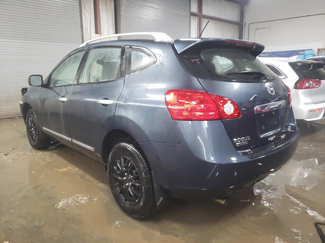 2014 Nissan Rogue VIN JN8AS5MT6EW100371 Copart auction photo, front end / side damage thumbnail 2