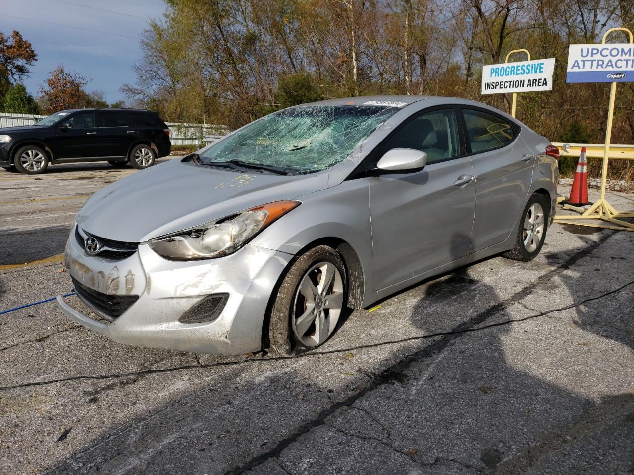 2011 Hyundai Elantra VIN KMHDH4AE3BU117235