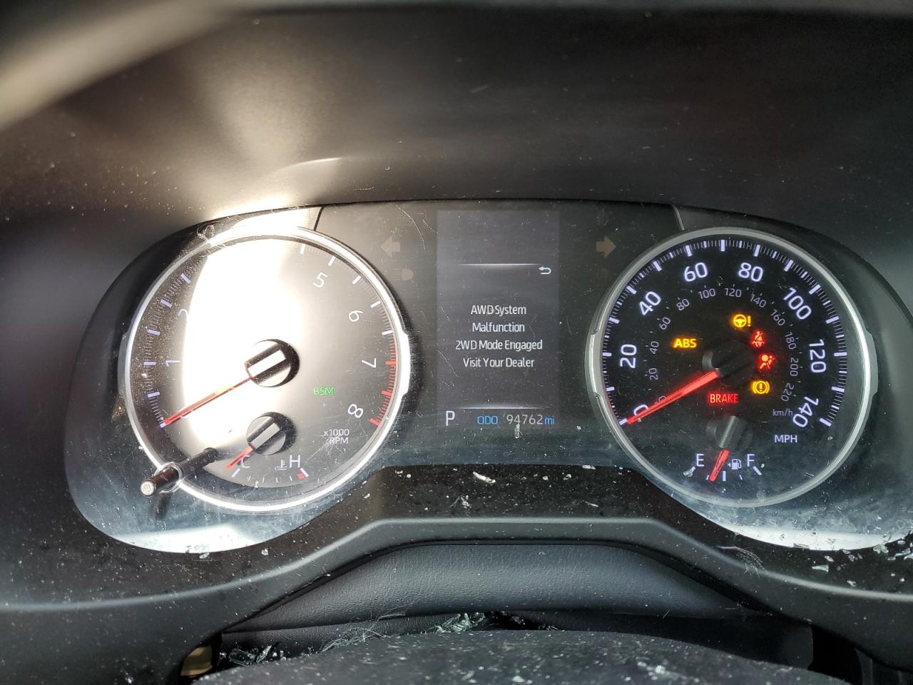 2019 Toyota RAV 4 VIN 2T3G1RFV1KW028049 Copart auction photo, front end damage thumbnail 9