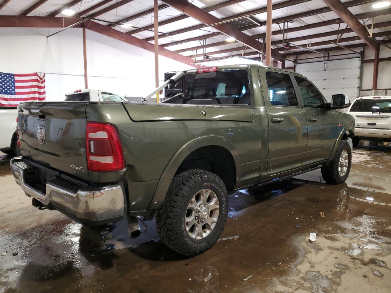 2021 RAM 2500 VIN 3C6UR5FL3MG591035 Copart auction photo, front end damage thumbnail 3