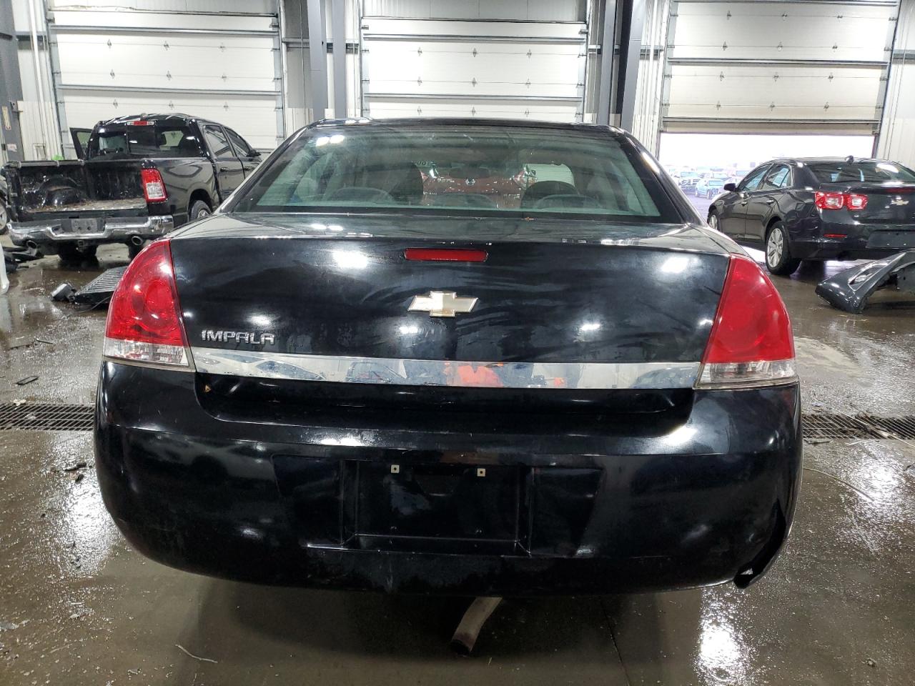 2010 Chevrolet Impala VIN 2G1WB5EN7A1249321 Copart auction photo, front end / rear end damage thumbnail 6