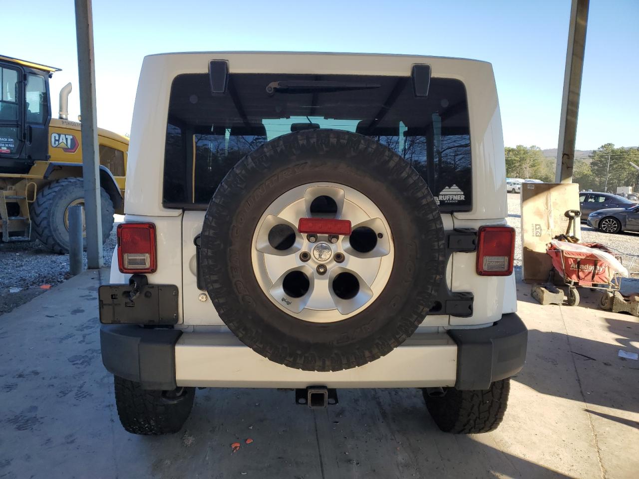 2014 Jeep Wrangler VIN 1C4AJWBG1EL168007 Copart auction photo, front end damage thumbnail 6