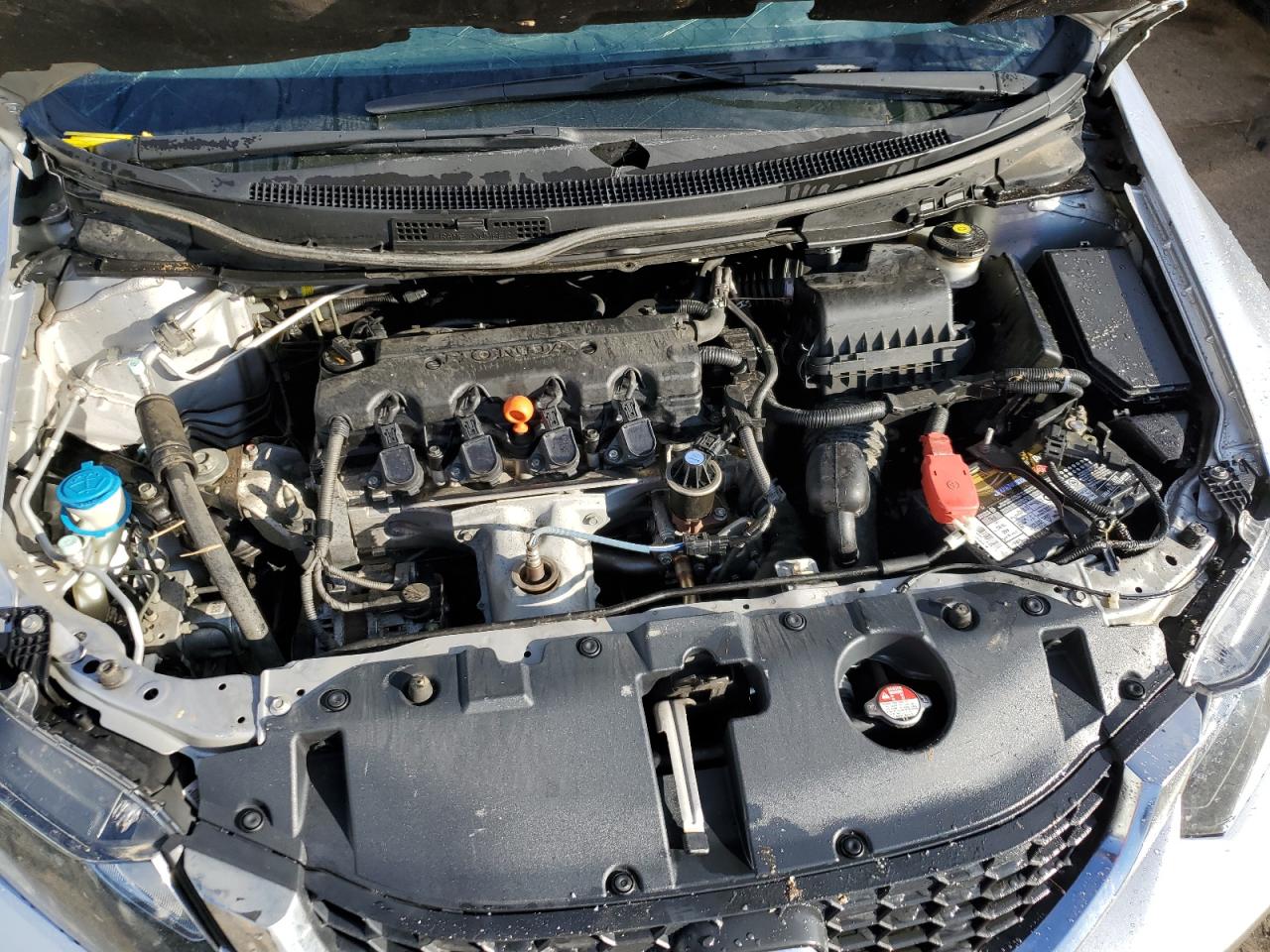 2014 Honda Civic VIN 19XFB2F59EE065172 Copart auction photo, rollover damage thumbnail 11