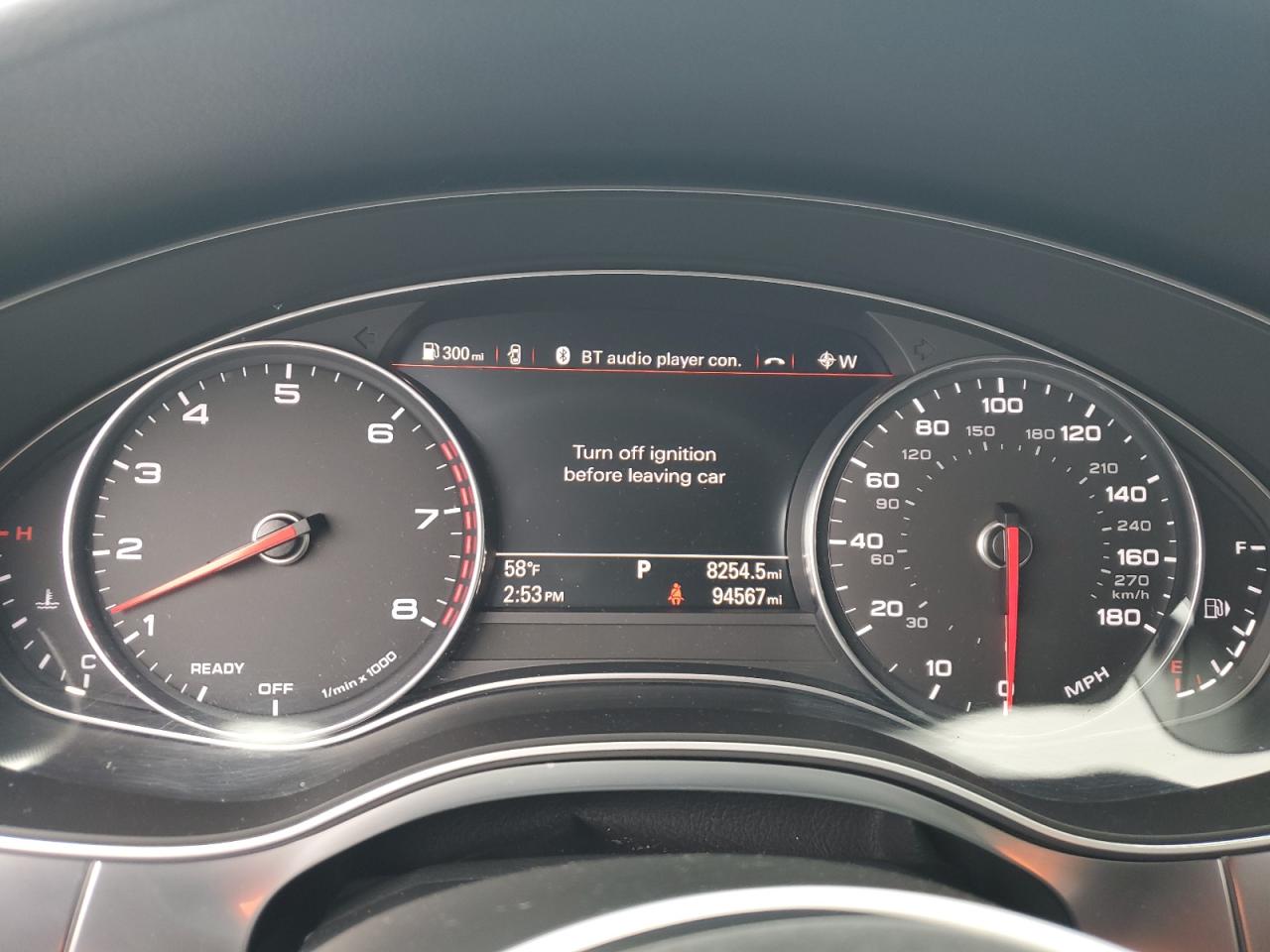 2016 Audi A6 VIN WAUFGAFC3GN161448 Copart auction photo, rear end damage thumbnail 9