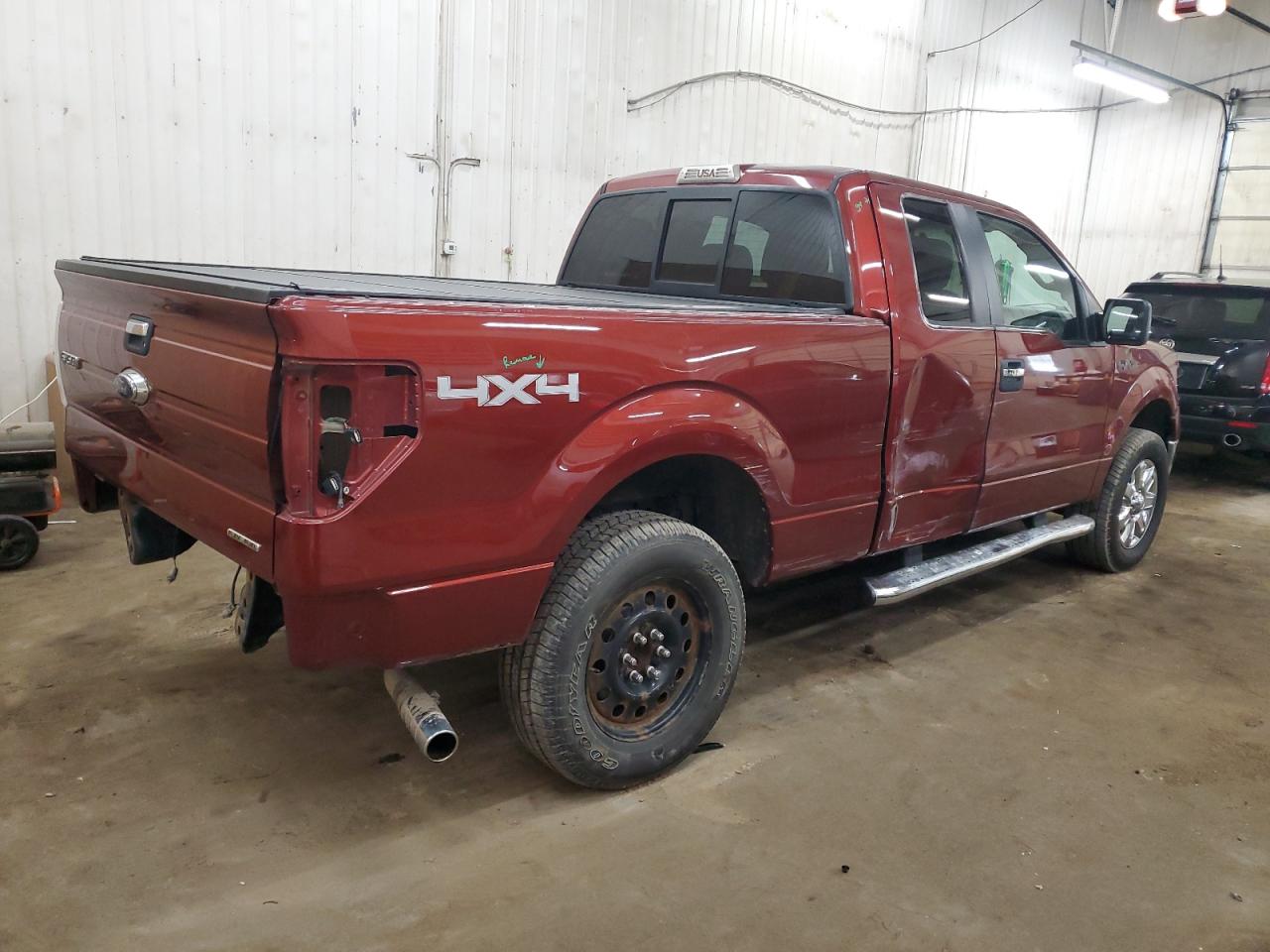 2014 Ford F-150 VIN 1FTFX1EF5EKD91733 Copart auction photo, all over damage thumbnail 3