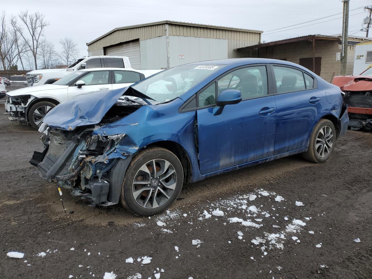 2013 Honda Civic VIN 19XFB2F8XDE277166