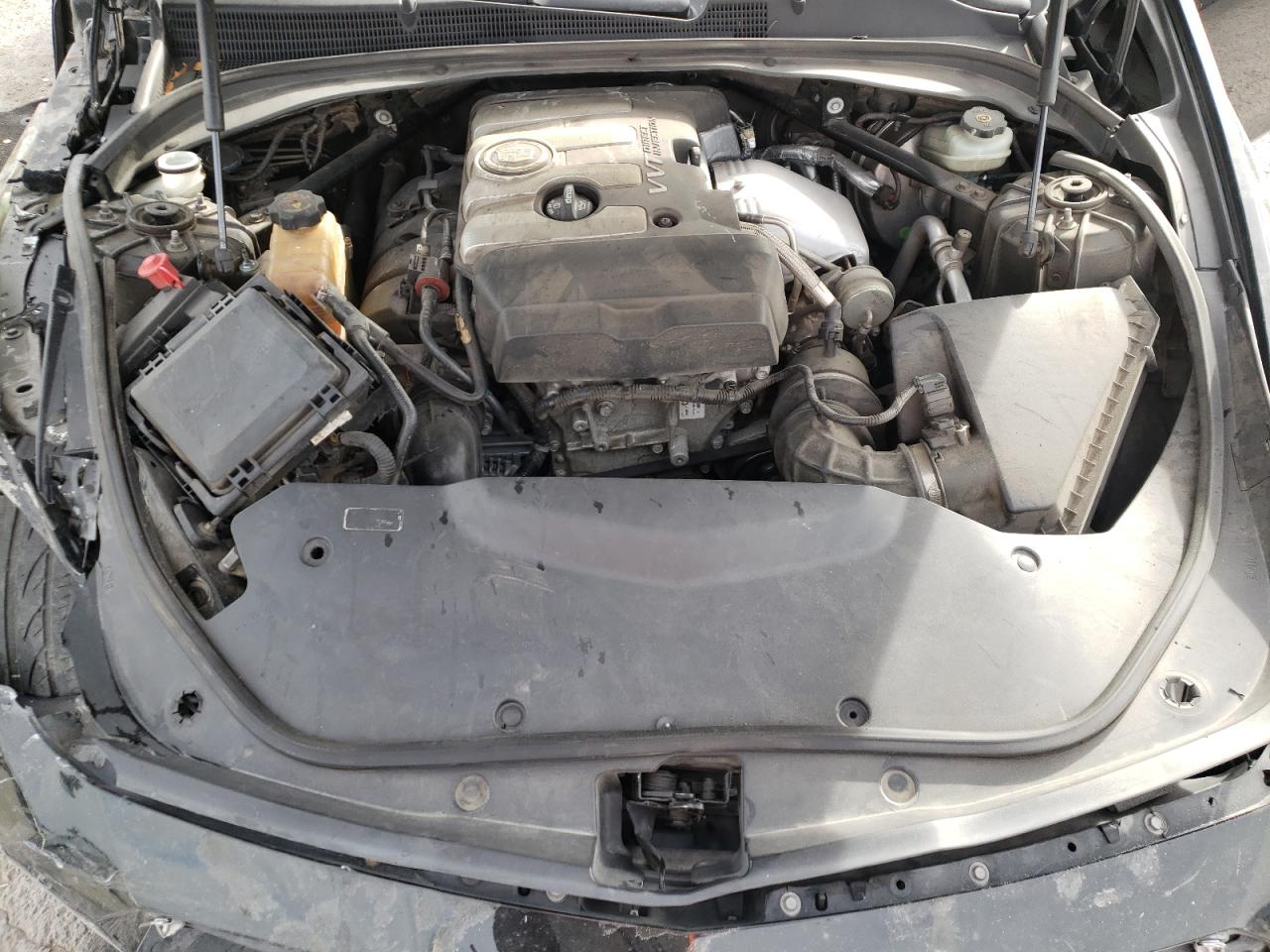 2014 Cadillac CTS VIN 1G6AZ5SX7E0158072 Copart auction photo, front end / rear end damage thumbnail 12