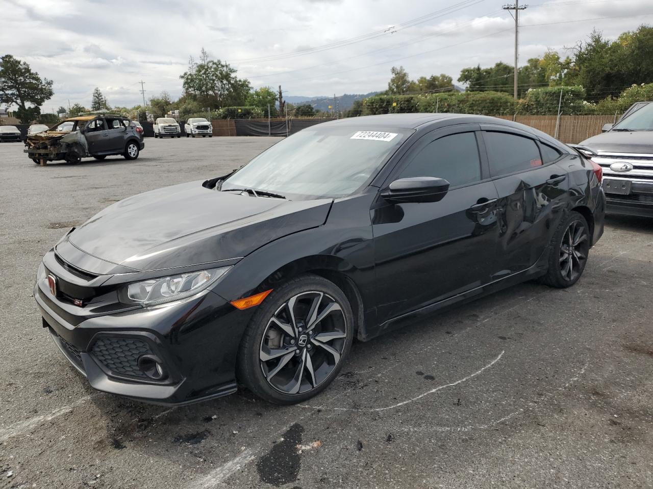 2019 Honda Civic VIN 2HGFC1E57KH700576