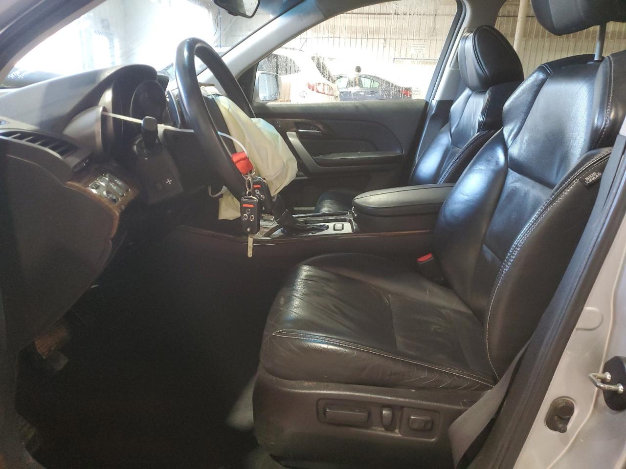 2011 Acura MDX VIN 2HNYD2H59BH533573 Copart auction photo, front end / side damage thumbnail 7