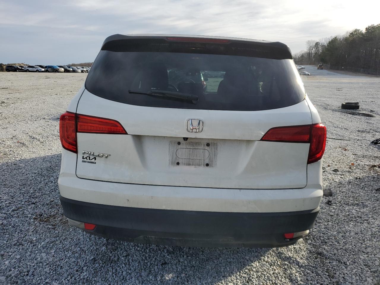 2018 Honda Pilot VIN 5FNYF5H17JB019689 Copart auction photo, all over damage thumbnail 6