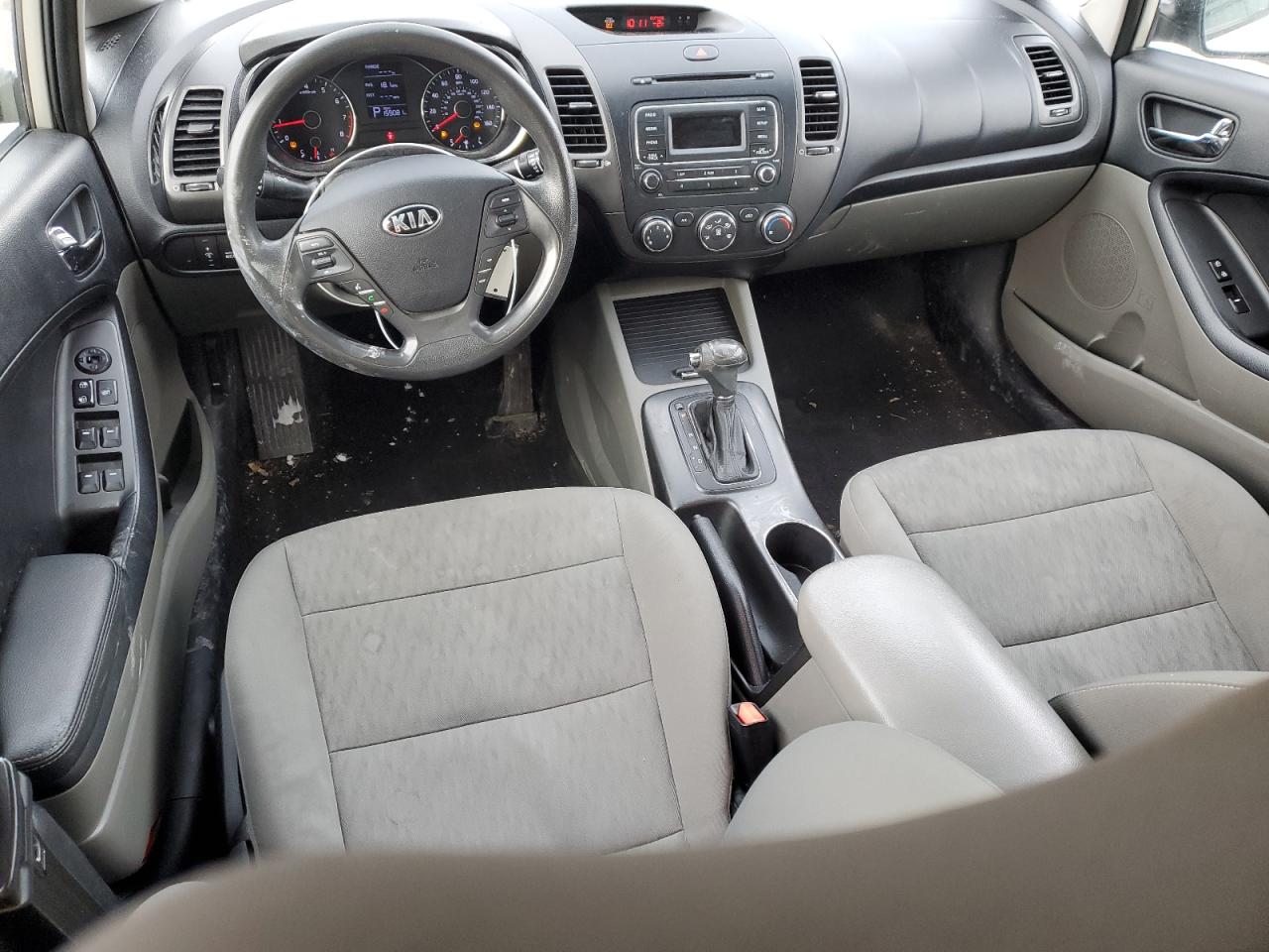 2015 KIA Forte VIN KNAFK4A66F5258255 Copart auction photo, front end / side damage thumbnail 8