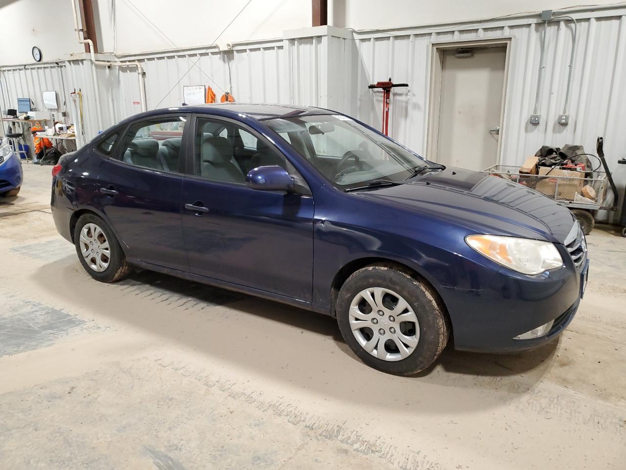 2010 Hyundai Elantra VIN KMHDU4AD2AU964507 Copart auction photo, side damage thumbnail 4