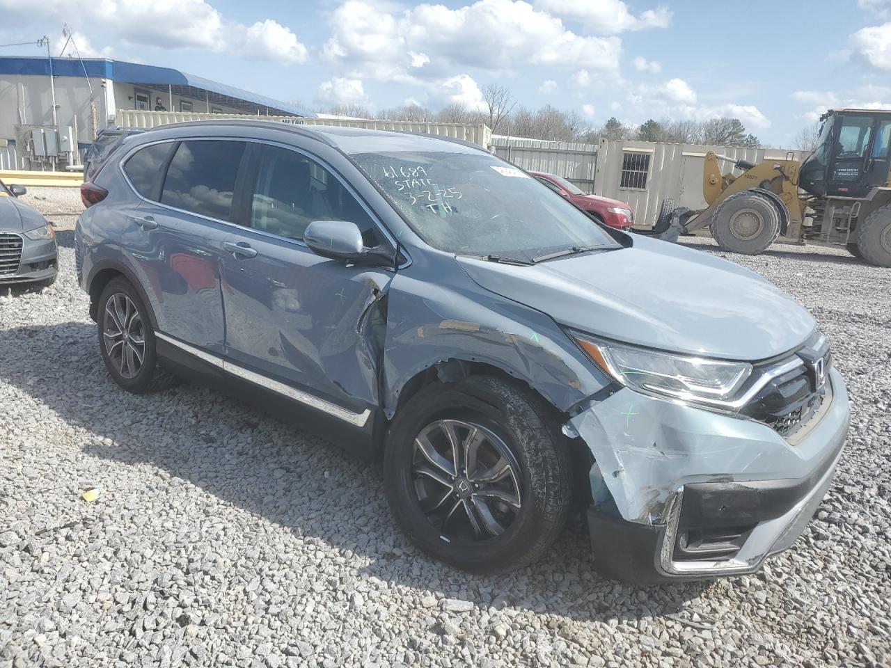 2020 Honda CR-V VIN 2HKRW1H97LH409795 Copart auction photo, all over damage thumbnail 4