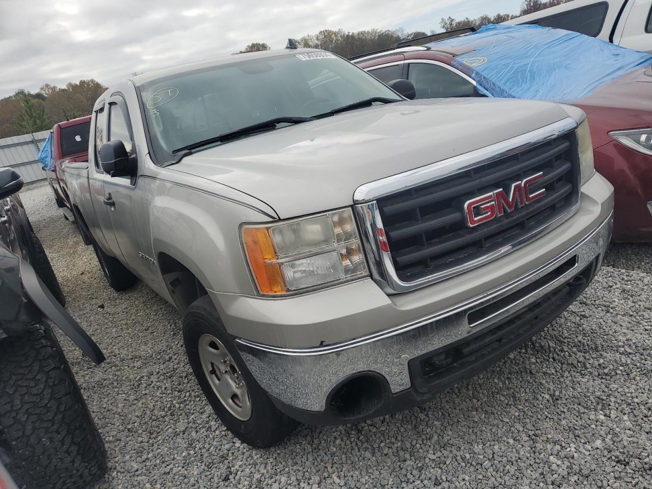 2009 GMC Sierra VIN 2GTEC29C891102251 Copart auction photo, rear end / minor dent/scratches damage thumbnail 4