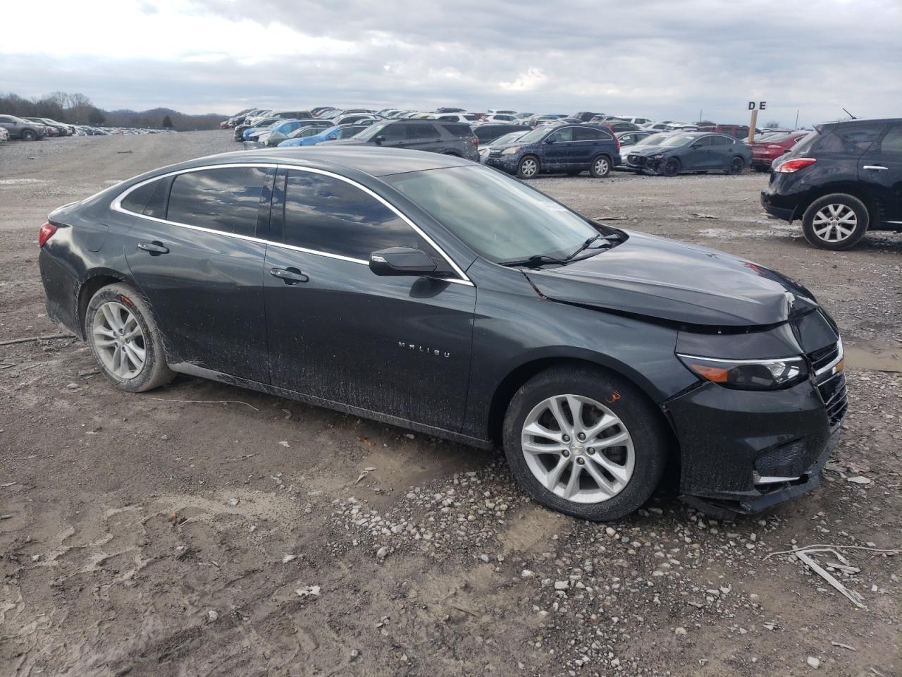 2018 Chevrolet Malibu VIN 1G1ZD5ST2JF152563 Copart auction photo, front end damage thumbnail 4