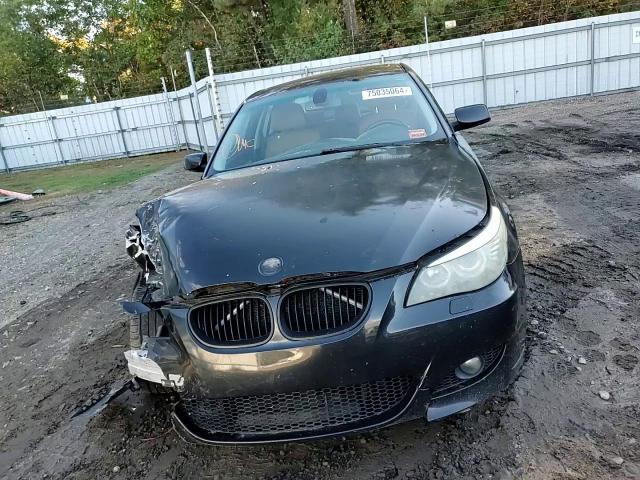 2009 BMW 5er VIN WBANV13559C156189 Copart auction photo, front end / minor dent/scratches damage thumbnail 10
