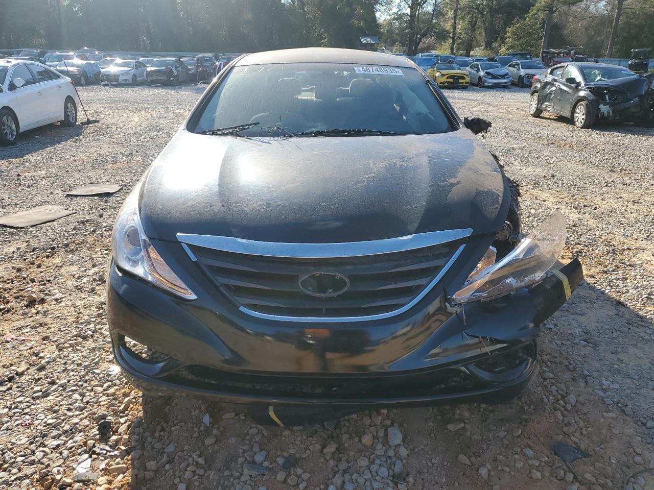 2014 Hyundai Sonata VIN 5NPEB4AC2EH871346 Copart auction photo, rollover damage thumbnail 5