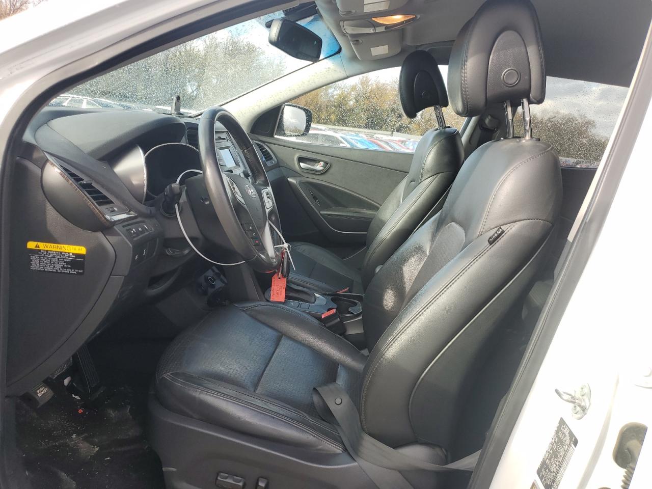2013 Hyundai Santa Fe VIN 5XYZUDLA4DG086582 Copart auction photo, rear end / undercarriage damage thumbnail 7