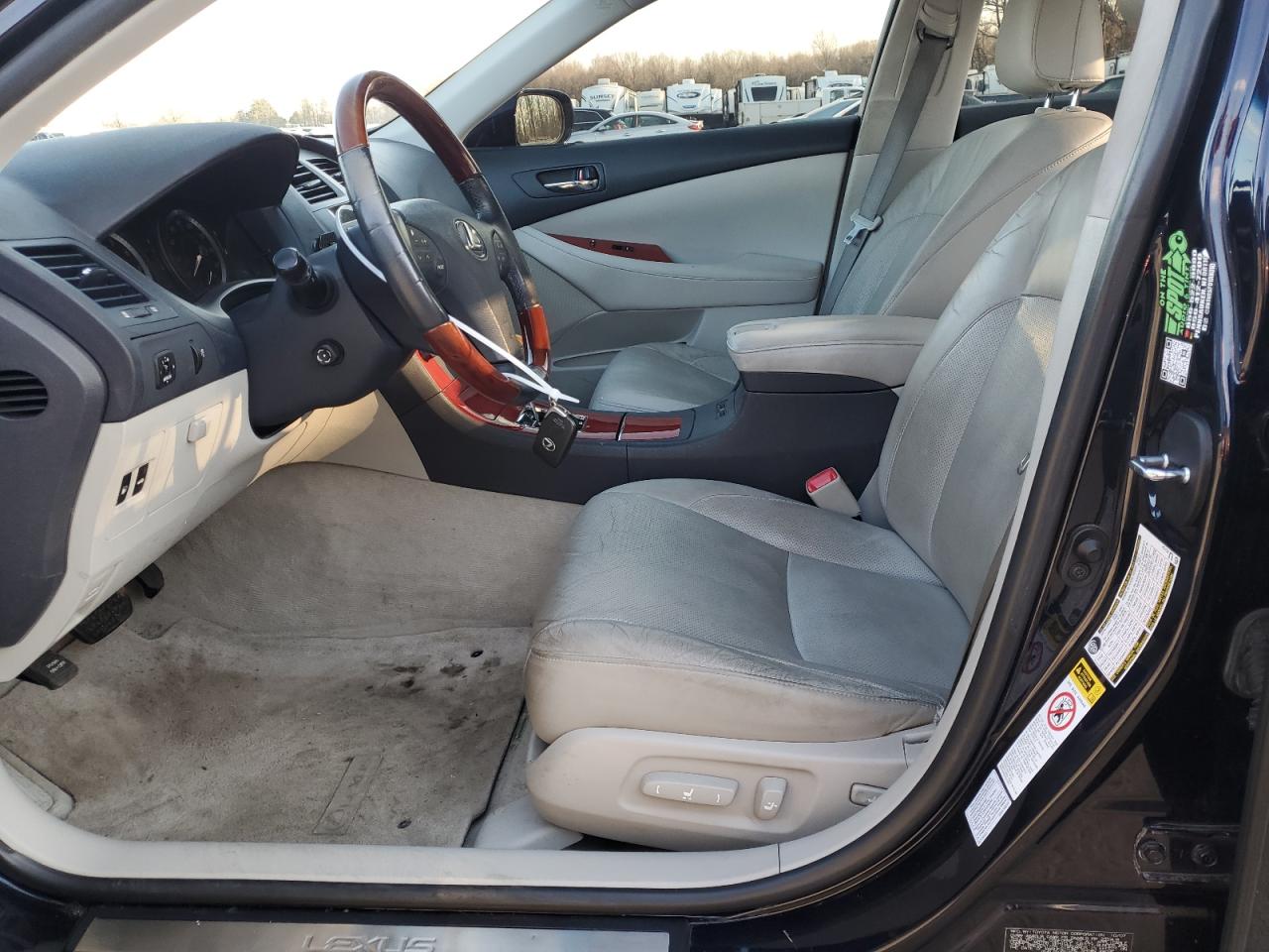 2008 Lexus ES VIN JTHBJ46G582176848 Copart auction photo, rear end / side damage thumbnail 7