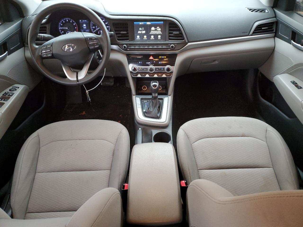 2020 Hyundai Elantra VIN 5NPD84LFXLH536141 Copart auction photo, rear end damage thumbnail 8