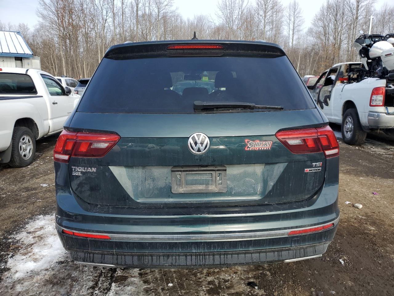 2018 Volkswagen Tiguan VIN 3VV2B7AX5JM144344 Copart auction photo, front end damage thumbnail 6