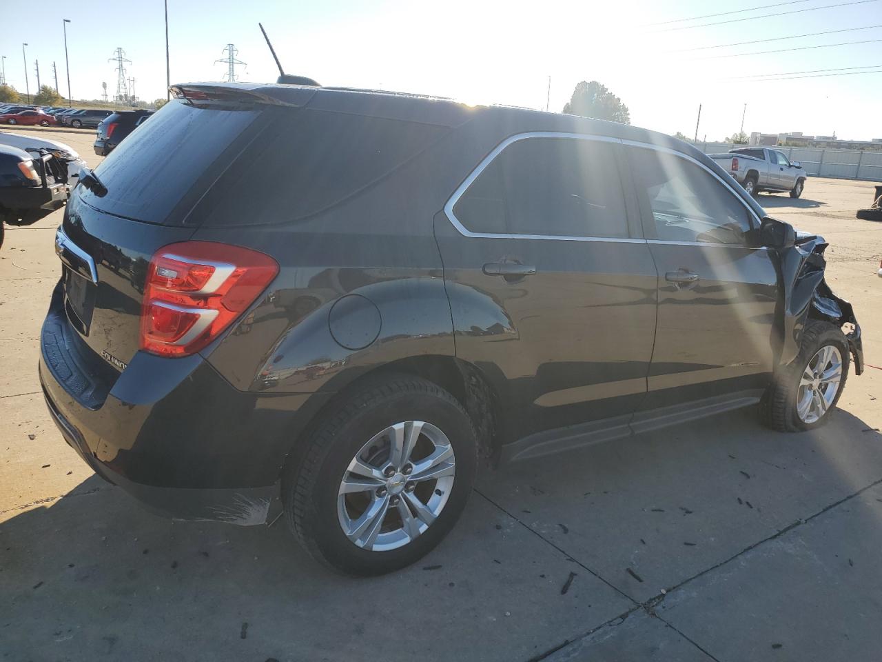 2016 Chevrolet Equinox VIN 2GNALBEK9G6272184 Copart auction photo, front end / minor dent/scratches damage thumbnail 3