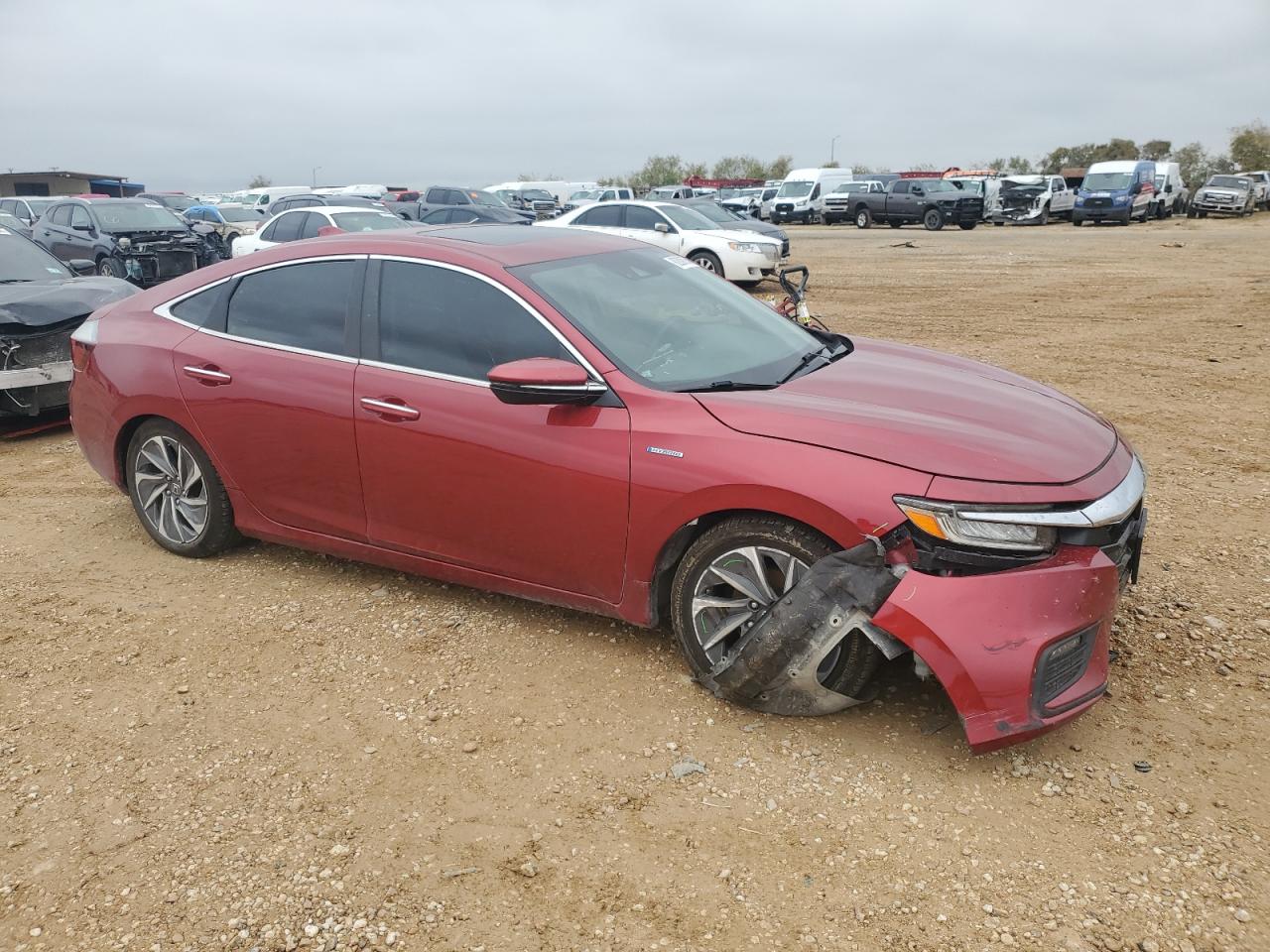 2022 Honda Insight VIN 19XZE4F98NE002261 Copart auction photo, front end damage thumbnail 4