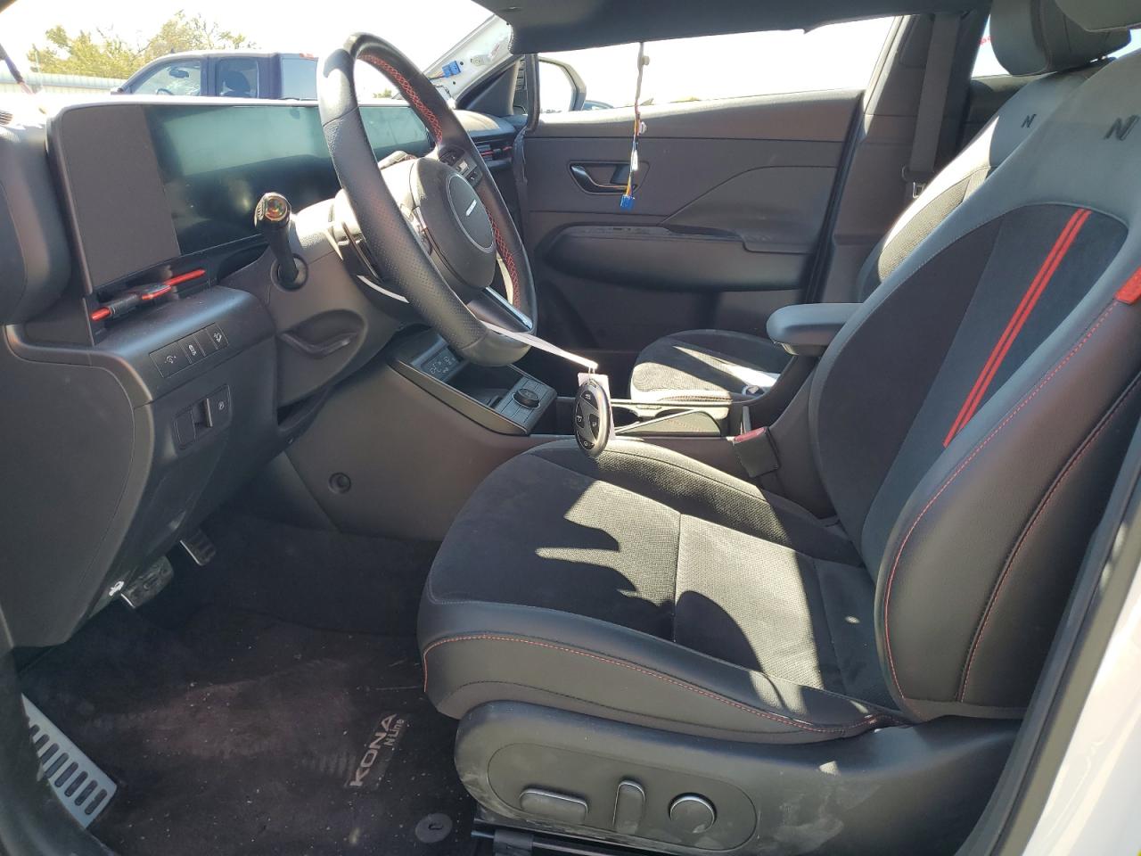 2024 Hyundai Kona VIN KM8HA3A33RU108320 Copart auction photo, stripped / front end damage thumbnail 7