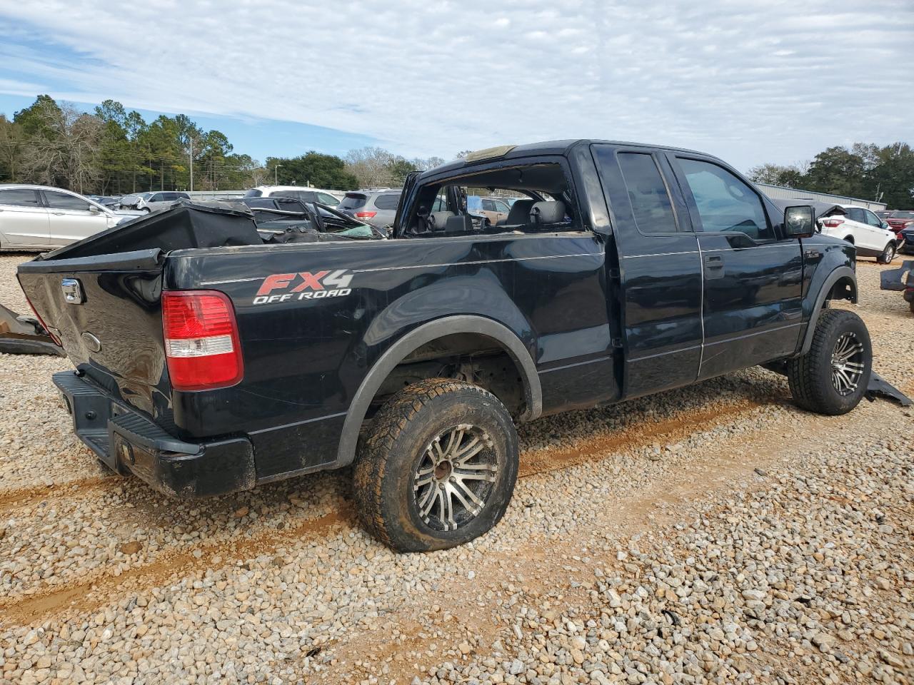 2004 Ford F-150 VIN 1FTPX14574NA52675 Copart auction photo, all over damage thumbnail 3
