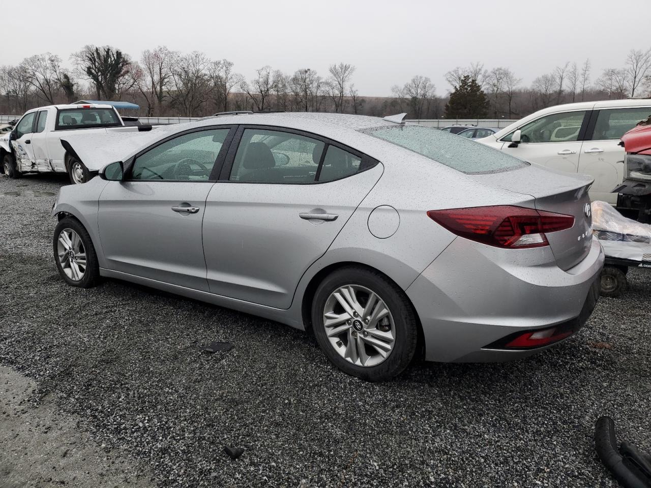 2020 Hyundai Elantra VIN 5NPD84LF6LH607240 Copart auction photo, front end damage thumbnail 2
