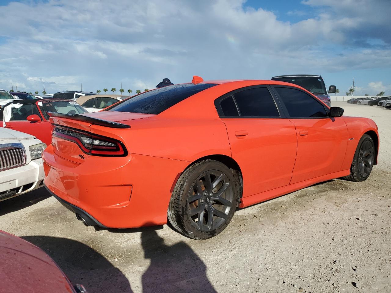 2019 Dodge Charger VIN 2C3CDXCT7KH571777 Copart auction photo, water/flood damage thumbnail 3
