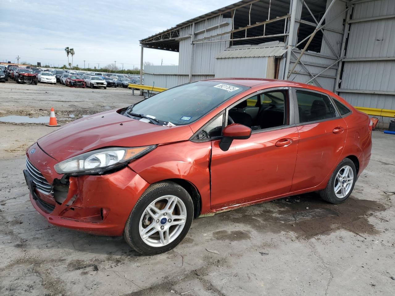 2018 Ford Fiesta VIN 3FADP4BJ0JM109489