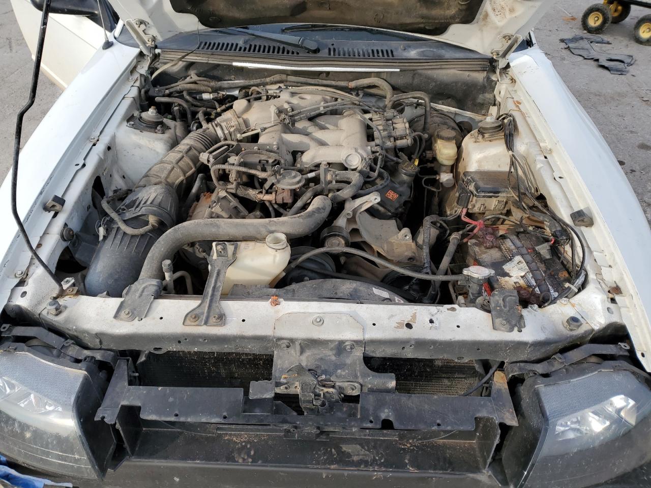 2004 Ford Mustang VIN 1FAFP44644F227079 Copart auction photo, all over damage thumbnail 11