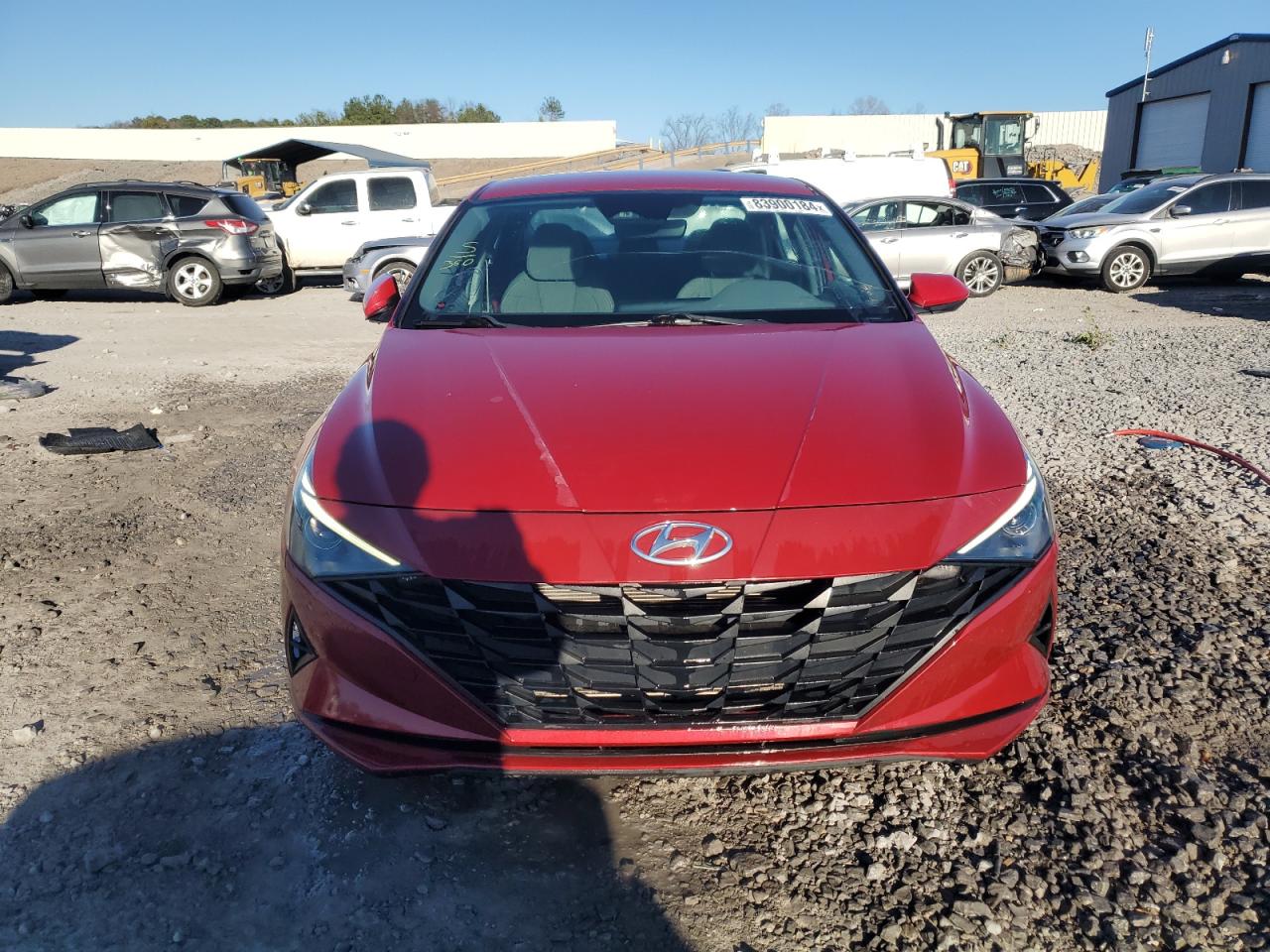 2023 Hyundai Elantra VIN KMHLM4AGXPU371203 Copart auction photo, side / rear end damage thumbnail 5