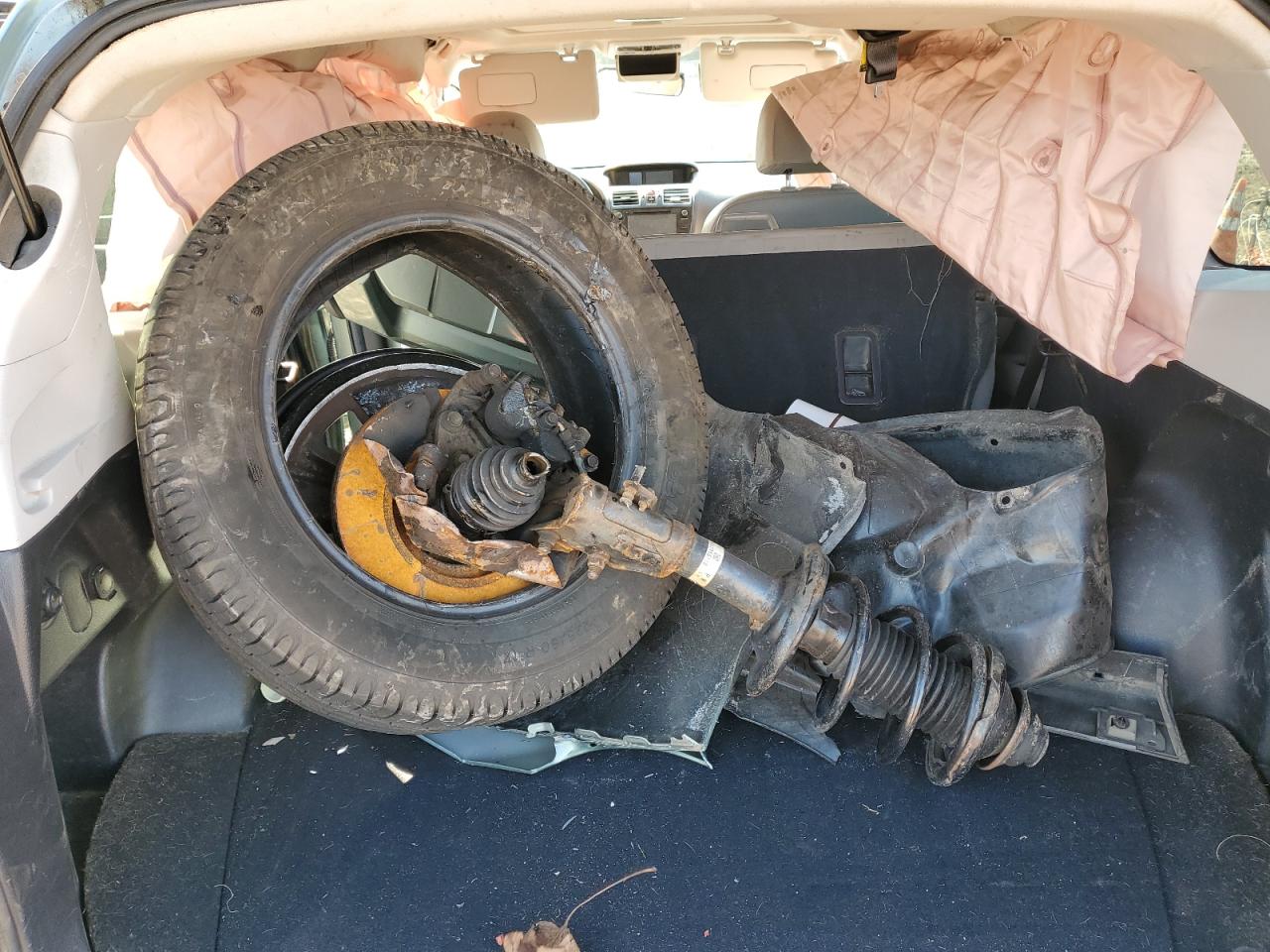 2017 Subaru Forester VIN JF2SJAJC4HH491840 Copart auction photo, front end / side damage thumbnail 13