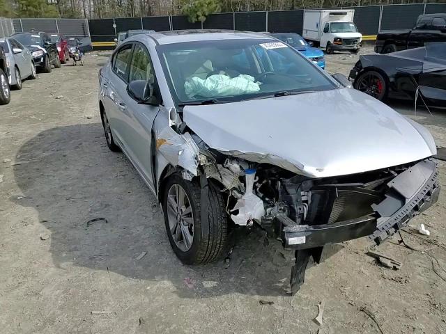 2018 Hyundai Elantra VIN 5NPD84LF5JH235824 Copart auction photo, front end / side damage thumbnail 11