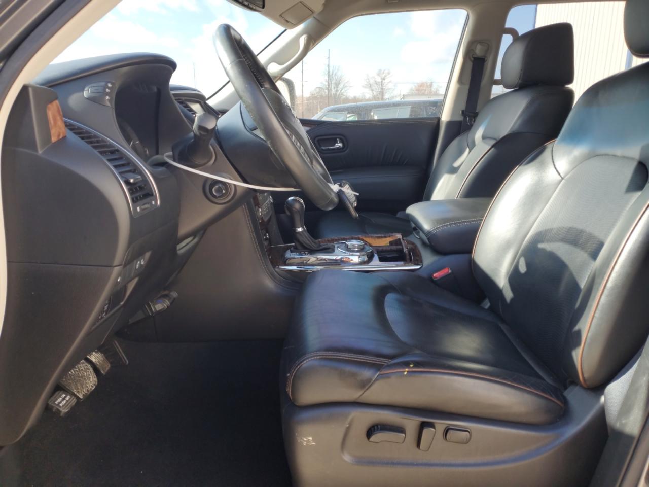 2017 Nissan Armada VIN JN8AY2NC0H9508833 Copart auction photo, front end damage thumbnail 7
