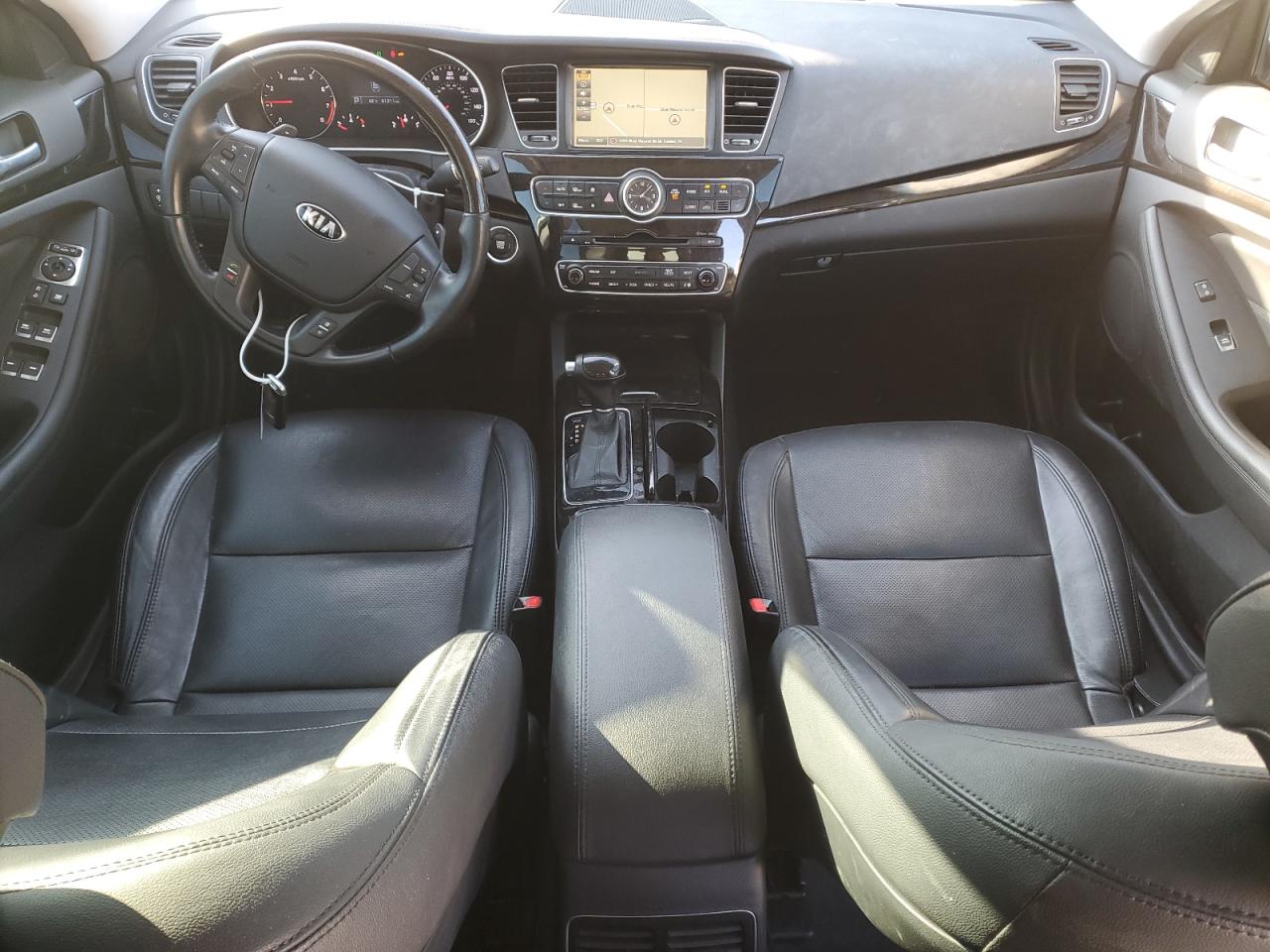 2014 KIA Cadenza VIN KNALN4D70E5133474 Copart auction photo, rear end / minor dent/scratches damage thumbnail 8