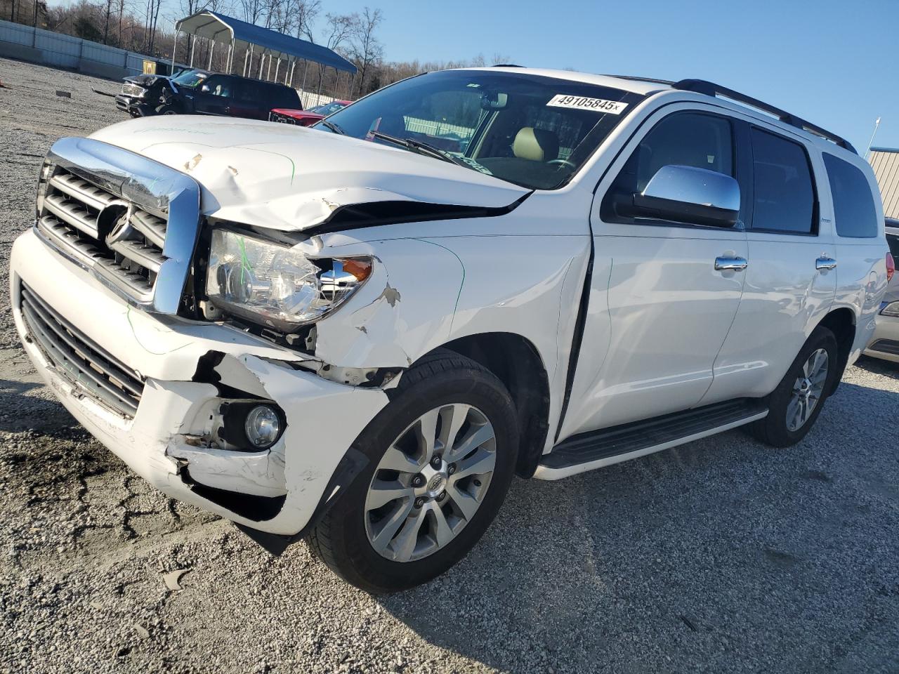 2017 Toyota Sequoia VIN 5TDKY5G15HS068283 - Copart auction photo
