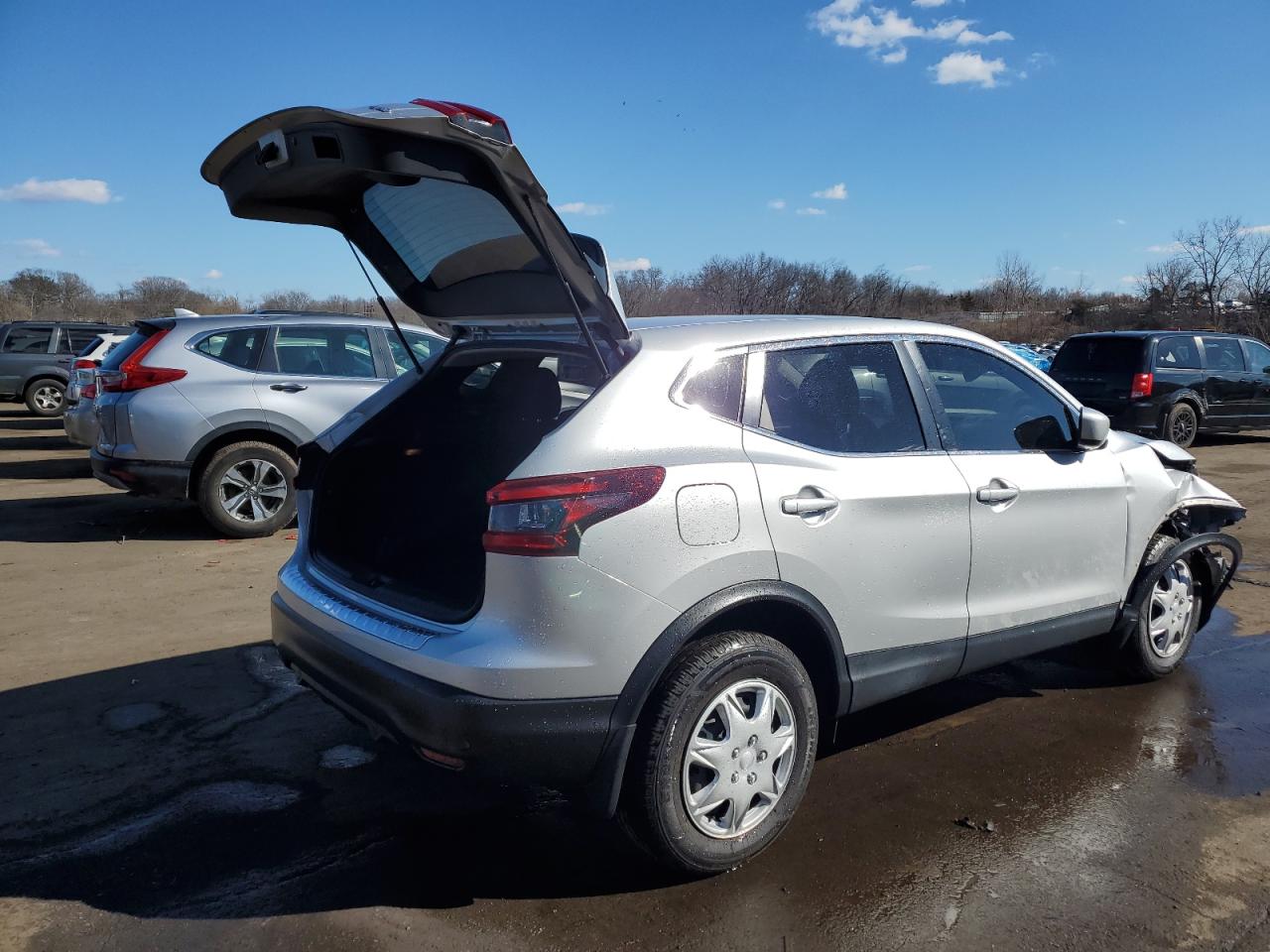 2020 Nissan Rogue VIN JN1BJ1CW0LW369358 Copart auction photo, front end damage thumbnail 3