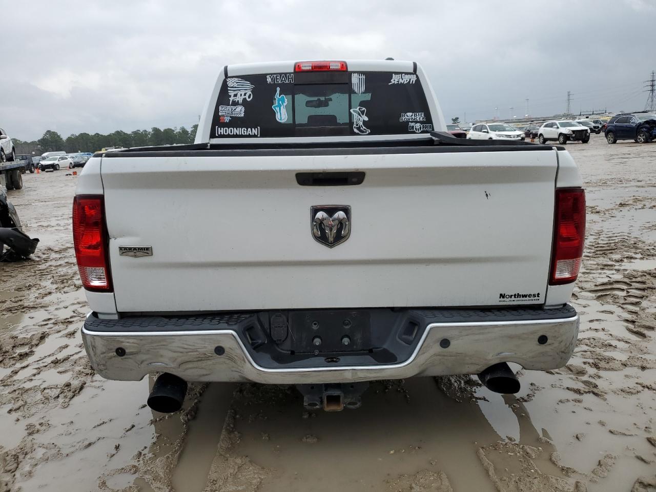 2011 Dodge RAM VIN 1D7RB1CT3BS628368 Copart auction photo, side damage thumbnail 6