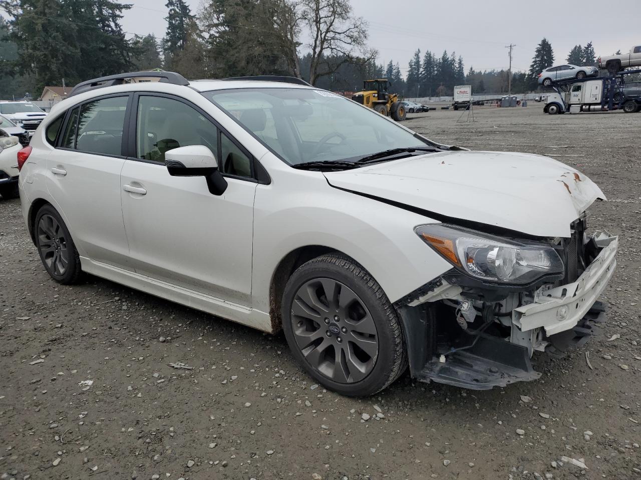 2015 Subaru Impreza VIN JF1GPAW68F8224760 Copart auction photo, front end damage thumbnail 4
