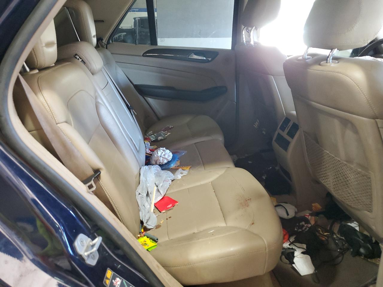 2014 Mercedes-Benz M-klasse VIN 4JGDA5HBXEA354851 Copart auction photo, front end damage thumbnail 12