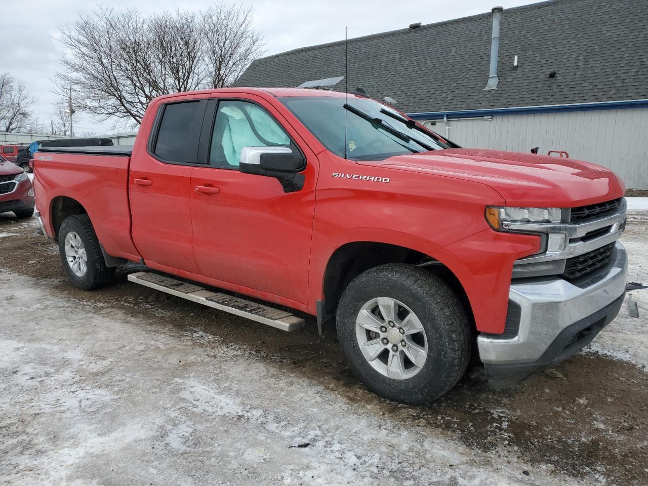 2019 Chevrolet Silverado VIN 1GCRYDED9KZ188423 Copart auction photo, side / undercarriage damage thumbnail 4