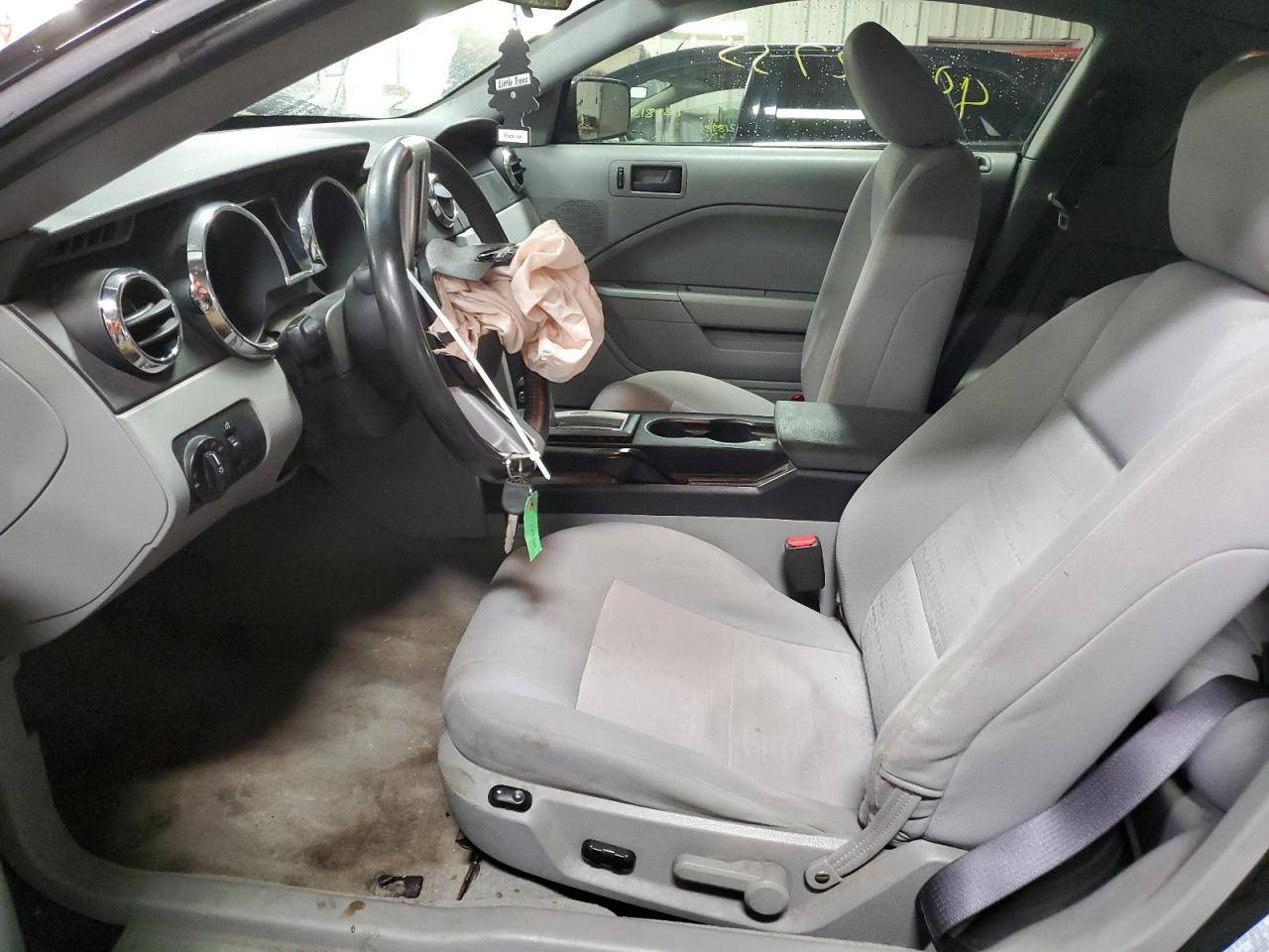 2005 Ford Mustang VIN 1ZVFT80NX55257279 Copart auction photo, front end damage thumbnail 7