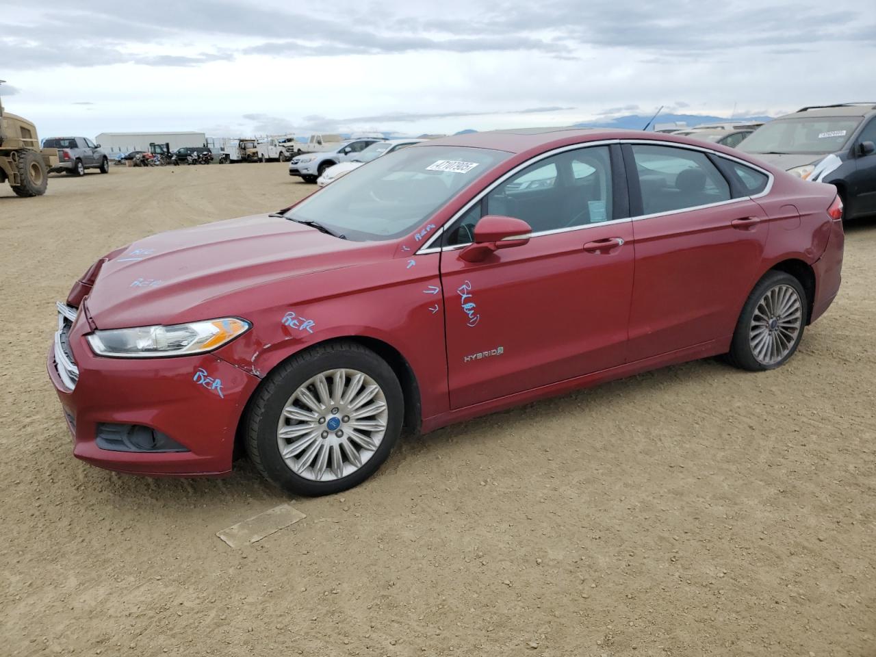 2013 Ford Fusion VIN 3FA6P0LU0DR250550