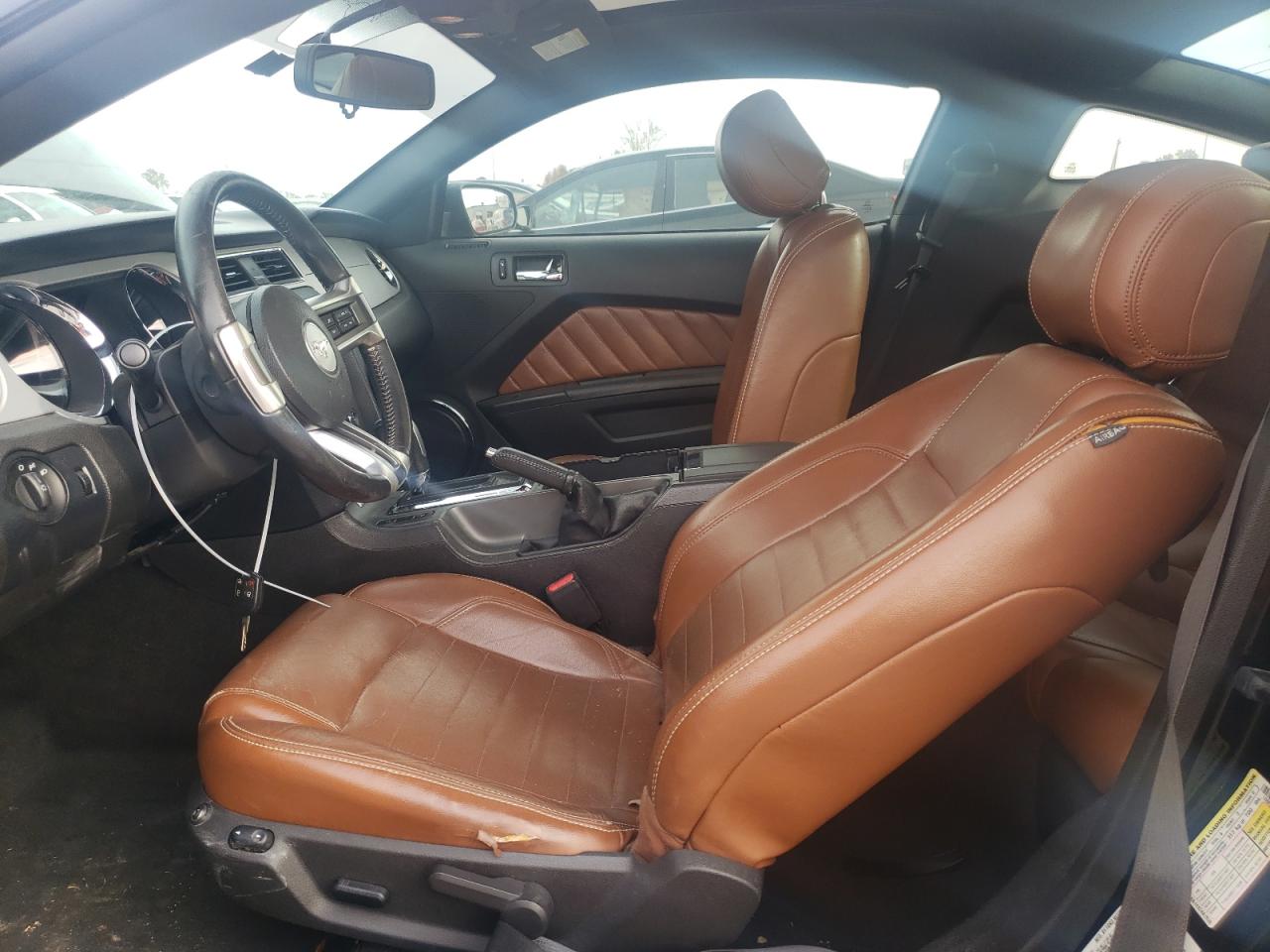 2013 Ford Mustang VIN 1ZVBP8AMXD5255927 Copart auction photo, rear end damage thumbnail 7